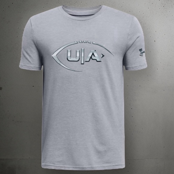 UNDER ARMOUR • Football Chrome Tee - Picture 4 of 4